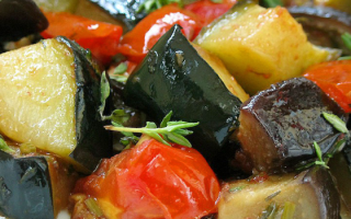 Рагу из баклажан