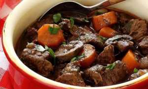 Рагу из говядины