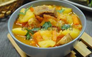 Как приготовить мясное рагу из свинины